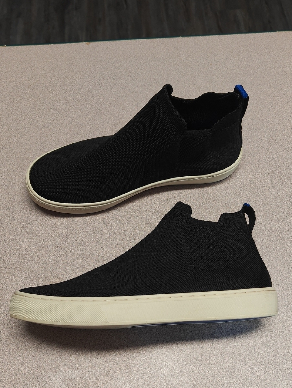 Rothys Black Chelsea Boots.